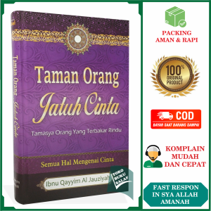 Taman Orang Jatuh Cinta Karya Ibnu Qayyim Al Jauziyah Terjemah Kitab Raudhatul Muhibbin Roudhotul Muhibin Tamasya Orang yang Terbakar Rindu Mengenai Cinta Penerbit Jabal