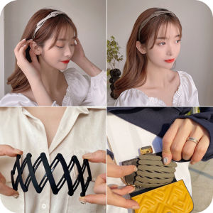 AISHGKorean version of the simple portable folding headband women small fresh and versatile non-slip face wash headband hair accessories