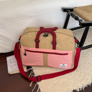2026 New style girls fitness bag large-capacity lightweight sports handbag macaron crossbody bag travel bag