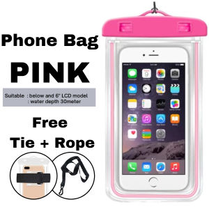 HEVEA Transparent Waterproof Waist Dry Belt Bag Pouch Phone Cover Outdoor Swimming Drifting Beach 沙滩防水腰带背包