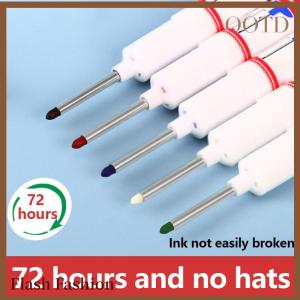 [Falsh F] Long Nib Head Markers 20mm Deep Hole For Metal Perforating Pen Waterproof Bathroom Woodworking Decoration Multi-Purpose