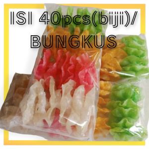 Parered mentah Kue Dapros Kerupuk Kering Lezat Gurih Tanpa Bahan Pengawet