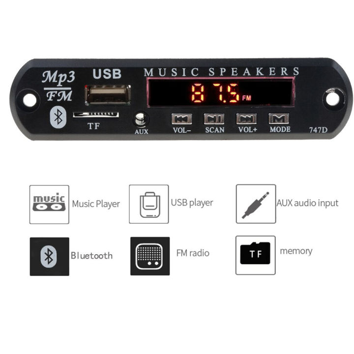 Tape%20Audio%20Mobil%20MP3%20Player%20Bluetooth%20Wireless%20Receiver%2012V%20dilengkapi%20dengan%20preset%20radio%20AUX%20untuk%20semua%20stasiun%20favori%20sambungan%20Bluetooth%20untuk%20memutar%20musik%20secara%20instan%20kartu%20memori%20atau%20flash%20disk%20pada%20port%20USB%20Warna%20Hitam%20Vt%20-%20Image%204