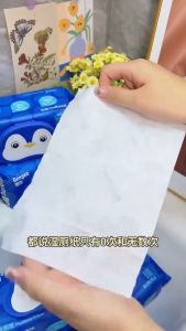 DEEYEO Tisu Basah Baby Wet Wipes Flushable Wet Toilet Tissue Soft Gentle Cleansing Wet Wipes