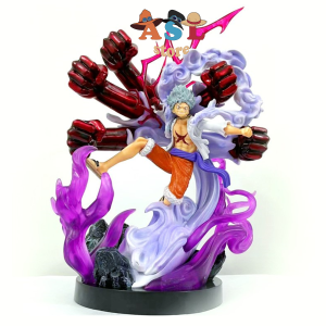 Mô hình Luffy gear 5 cao cấp 7 đấm haki trạng thái Nika siêu ngầu - Vũ mô hình one piece Figure Anime đồ chơi nhân vật