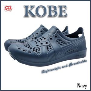 Duralite Kobe Mens lightweight and waterproof non-slip sole breathable shoes (Navy)