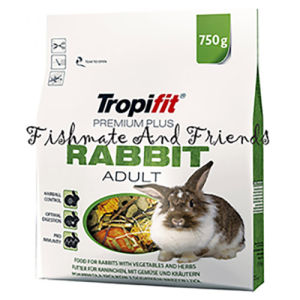 Tropifit Premium Plus Rabbit Adult 750g Small Pet Food/Makanan Haiwan/Peliharaan