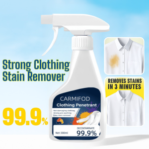 Powerful Clothes Stain Remover Deep Cleaning Oil Rust Stain Removal Multi-Functional Cleaner Removes Old Oil Stains Mildew