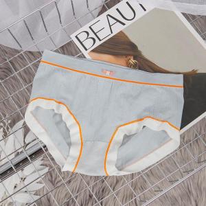 Lizida Ladies Underwear Mid -waist Cotton Purify The Bottom Gear Without Traces Comfortable Air Panty  Briefs