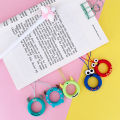 CrashStar Cartoon Cute Mobile Finger Ring Lanyard Creative Personality Silicone Phone Chain Pendant Anti-lost Hanging Rope INS Fashion Top Seller. 