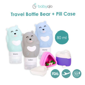 Babyqlo Travel Bottle Bear Set