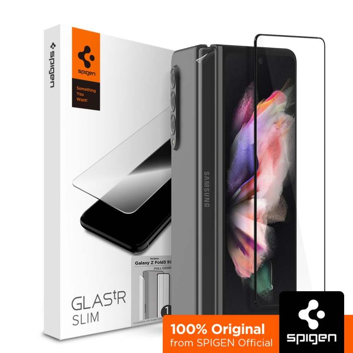 SPIGEN 1Pack Screen & Hinge Protector for Z Fold 3 [Glas.tR Slim] Full