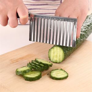 Dao sóng cắt tạo kiểu trang trí rau - quả - thạch...