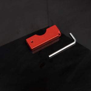 YubiKey 5 NFC Case CNC Aluminum Alloy Cover Anti Bend Shield Scratch Proof with Keychain Hole