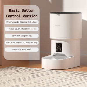 <𝙇𝙖𝙯𝙎𝙜𝙈𝙖𝙡𝙡> 4L Smart Pet Feeder | APP Control WiFi | For Cats & Dogs