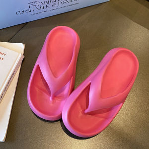 Thick-Soled WomenS Flip-Flops Wedge-Heeled EVA Sandals For Women Summer Outdoor Height-Increasing Sandals