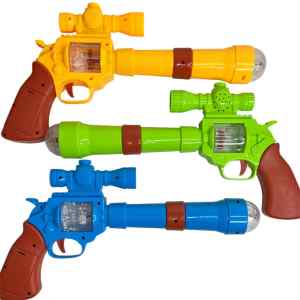 Toys machine gun with lights and sounds Battery Operated Machine Revolve Modelr Gun Toy with SnowFlashing Sounds