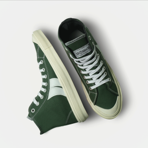 Dorks Classic High Army - Sepatu Sneakers Casual Pria Wanita Sepatu Sekolah Dorks