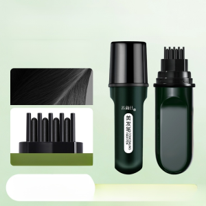 ปากกาย้อมสีหนังศีรษะ ปากกาทําผมแบบใช้แล้วทิ้งเพื่อปกปิดความขาวอย่างแม่นยํา ปากกาสีผมแบบใช้แล้วทิ้ง Pure Plant ปกปิดผมสีขาว ไม่ซีดจาง