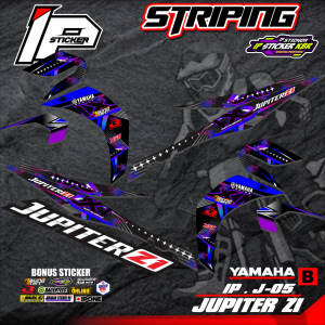 STIKER MOTOR STRIPING YAMAHA JUPITER Z1 KODE M790 STICKER MOTOR SETRIPING LIST VARIASI YAMAHA JUPITER Z1 IP.J-05