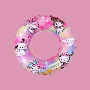 Kuromi salbabida for kids inflatable swimming ring labubu salbabida for adult makapal floaters for swimming kids inflatable swimming floater inflatable swimming vest swimming boat for baby swimming pool accessories beach toys my melody sanrio items