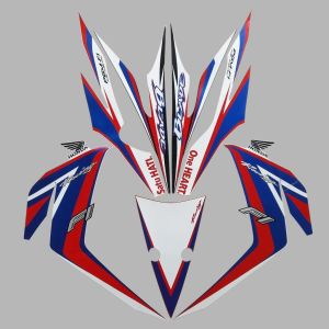 STRIPING STICKER Honda Blade R 125 fi 2015 list body standar kualitas terbaik