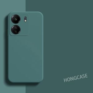 Ốp cho Xiaomi Redmi 13C 4G Redmi13C 13 C 2023 vỏ điện thoại TPU thời trang chống sốc mềm Silicone lỏng vuông Bìa
