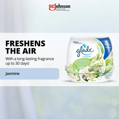 Glade Scented Gel Jasmine Air Freshener 180G