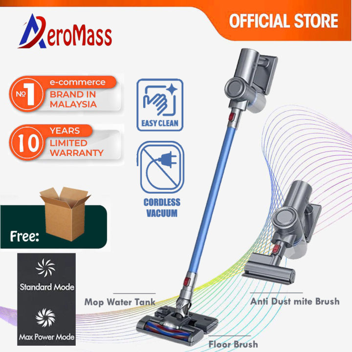 Aeromass K50 Cordless Vacuum Mop 2 in 1 Vacuum Cleaner with Detachable