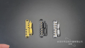 Metal Guitar Bridge Replacement 6 String Guitar Roller Saddles Guitar Bridge Electric Guitar Accessories Easy to Use