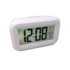 Digital Backlight LED Display Table Alarm Clock Snooze Thermometer Calendar Time Clock Electronic Alarm Desktop Clock