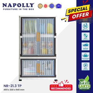 Napolly Lemari/Rak Piring 3 Susun NR 21.3
