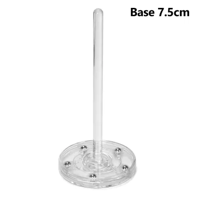 BESTITIT Di động Khung trục sợi Có thể tháo rời Nhựa Giá đỡ sợi Cuộn sợi len xoay Có thể xoay được Phụ kiện móc len Đan bằng tay
