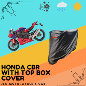(3XL) HONDA CBR WATER-REPELLANT MOTORCYCLE COVER (WITH TOP BOX)