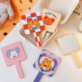 Gương Tròn Mini Cầm Tay - Gương Vuông Nhỏ Trang Điểm Siêu Cute Bỏ Túi Hàn Quốc Tiện Lợi Viền Kim Loại DUHU G03 G01. 