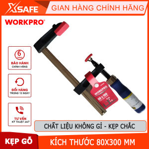 Kẹp dùng điều chỉnh gỗ 80x300mm Workpro - WP232027