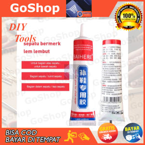 Lem Perbaikan Sepatu Super Kuat 60ml Shoe Glue Penambal Perekat Sol Sepatu Super Kuat Tahan Air Waterproof