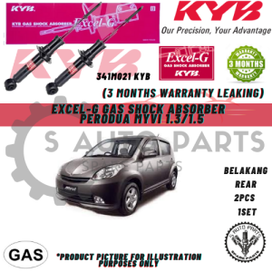 PERODUA MYVI OLD (2005Y-2011Y) (FRONT OR REAR) 100% KAYABA EXCEL-G GAS SHOCK ABSORBER