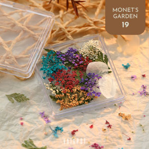 【Vainpot-SG】Pressed Dried Flowers & Leaves Mix Nail Art Decorations