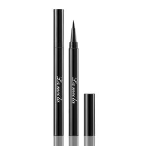 SVMY - เครื่องมือเสริมขนตาแห้งเร็ว กันน้ำ สีดำสดใสเรียว ดัดผม สีดำ มาสคาร่าตาธรรมชาติ