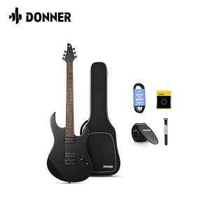 Donner DMT-100 Solid Body Electric Guitar Matte Finish 39 Inch Metal Electric Guitar DMT100