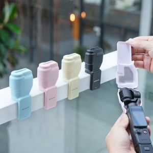 DOOUR Candy Color Gimbal Camera Protective Case Anti-Scratch Flip Cover Lens Cover Lightweight Screen Protector for DJI Osmo Pocket 4 Camera Accessories