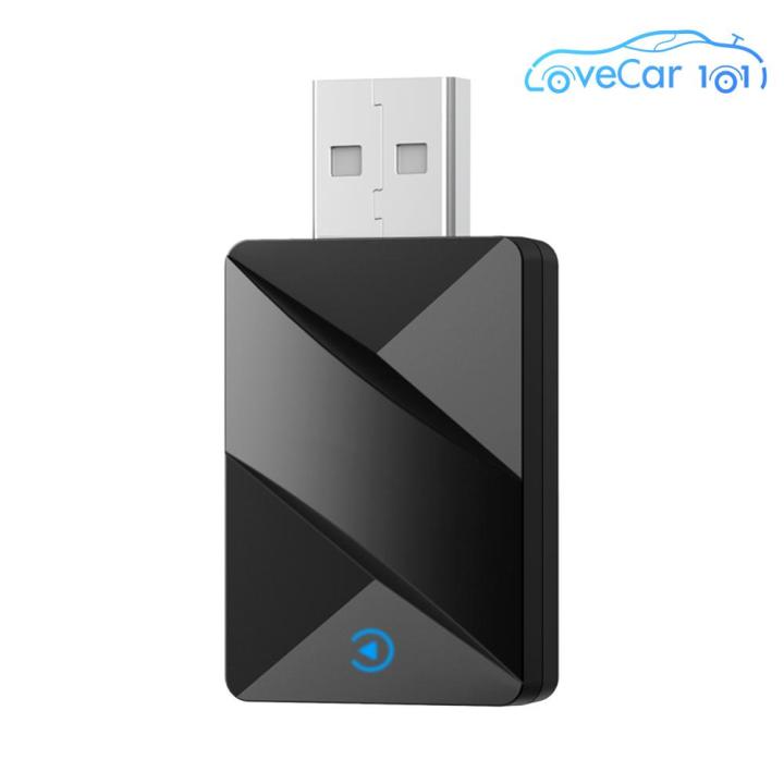 Bluetooth 5.0 Wireless CarPlay and Android Auto Adapter USB Dongle for ...