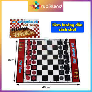 [Sato] Bộ Cờ Vua Classic Sato104 Tiện Lợi Gấp Gọn Loại Cao Cấp Đồ Chơi Trí Tuệ Thể Thao Boardgame Cờ Quốc Tế Trẻ Em