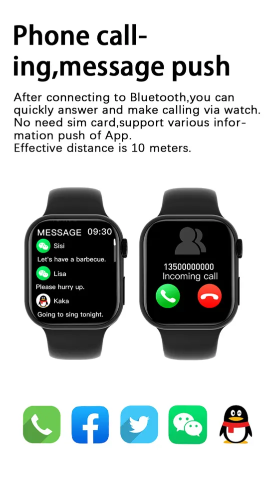 Lenuo Active with i8 Pro Max Smartwatch Fitness Sport Smartwatch