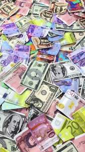 LZD 3.5g 100 USA Dollar  Matte Color Printing Ziplock Bag   Spot Goods  100 Price