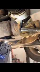 1/2" Drive Axle Removal Tool - Dual-Head Pry Bar Quick-Release Durable for Car Repair