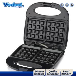 【Fast delivery】 Waffle Maker Belgian Waffle Maker Non Stick Chaffle Maker Anti-scalding Mini Waffle Maker Machine for Snacks Burgers