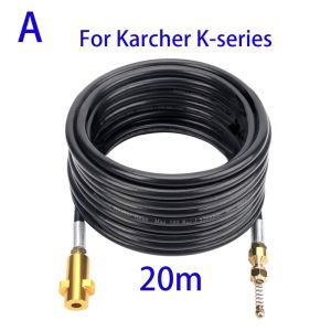 Vòi Rửa Áp Lực 20M Vòi Làm Sạch Nước Cống Thoát Nước Bộ Làm Sạch Đường Ống Máy Rửa Xe Hơi Vòi Phun Nước Thải Máy Làm Sạch Đường Ống Áp Lực Cao