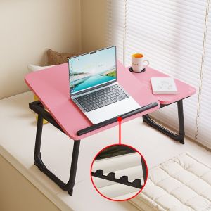 Skyblue Foldable Bed Table Anti-Slip Mini Meja Laptop Computer Notebook Portable Study Table Adjustable 折叠电脑桌